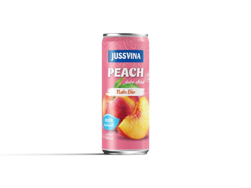 Peach juice drink 330ml x 6