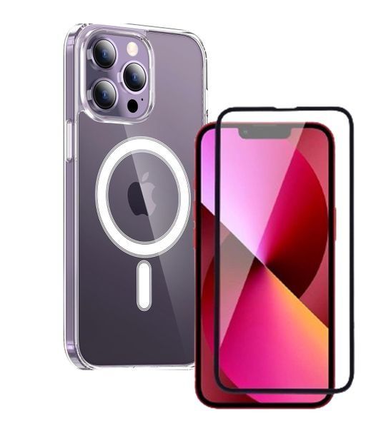MagSafe Wireless Charge Clear Case &amp; Screen Protector for iPhone 11 Pro Max