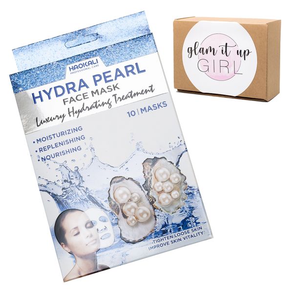 Hydrating Hydra Pearl Face Mask Moisturizing 10 Mask Pack