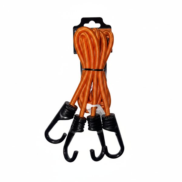 Mobi 2 Piece Bungee Cords with PVC Hooks 8mm x 1200mm