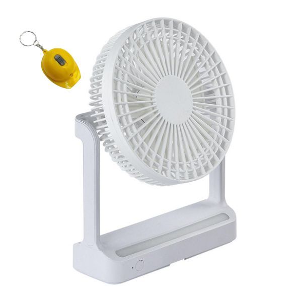 Z541 Rechargeable Multifunctional Night Light Fan and Opener Keychain