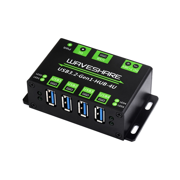 Waveshare Usb3 2 Hub 4U Extended 4-Way Usb 3 2Gen1 Interface