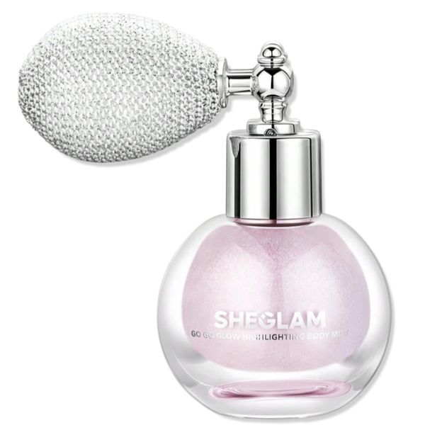 SHEGLAM Go Go Glow Highlighting Body Mist - Shimmer Powder Spray (10g)