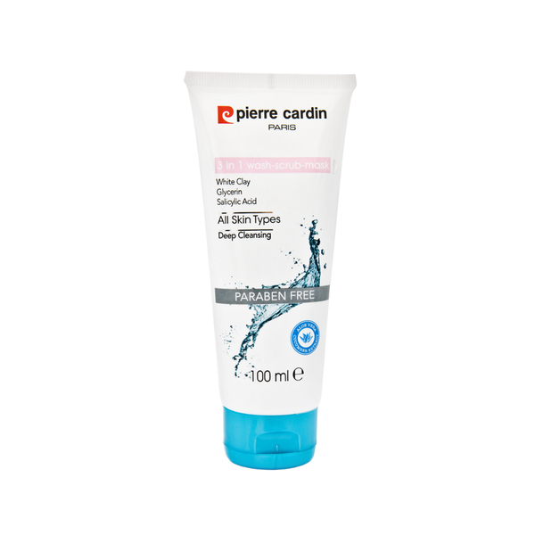 Pierre Cardin - Salicylic Acid - 3 in 1 Wash, Scrub &amp; Mask