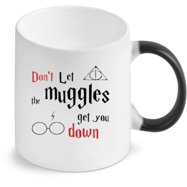 Harry Potter Muggles Wear You Down Magic Colour Changing Coffee Mug
