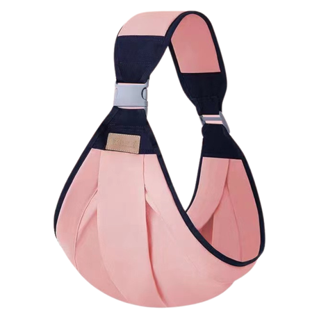 Newborn Baby and Infant Carrier Sling with Adjustable Shoulder Strap Image