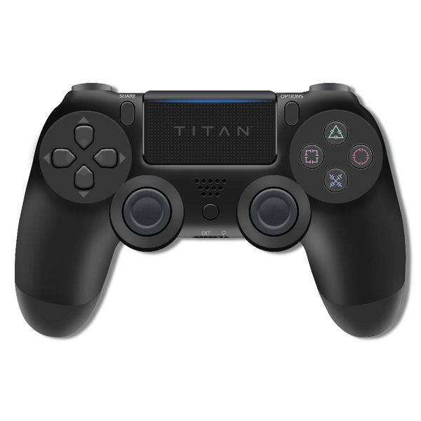 Titan Wireless Bluetooth Controller for PS4/PS3/PC/iOS/Android - Black