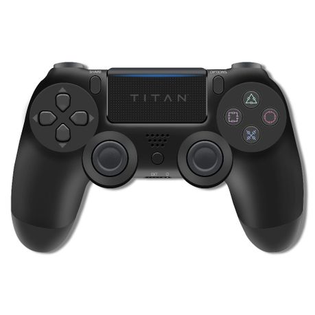 Titan Wireless Bluetooth Controller for PS4/PS3/PC/iOS/Android - Black Image