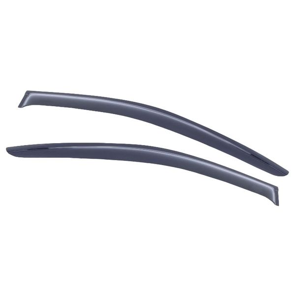 Windshield Guards for Nissan Navara 2017 - Gloss Black - Fronts &amp; Rears