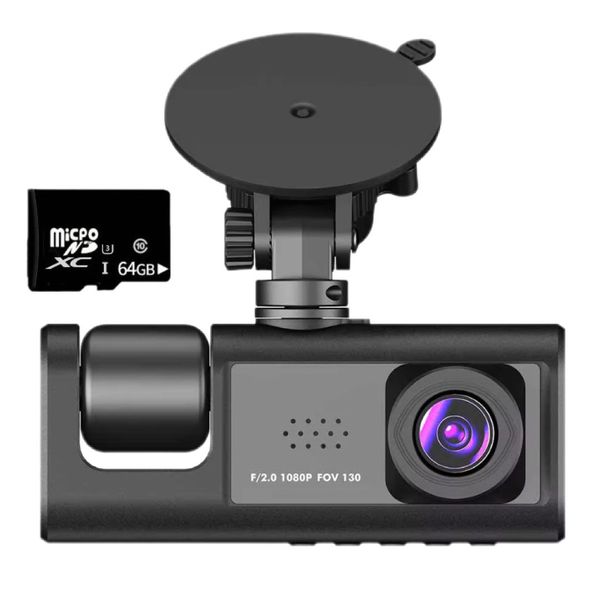 MGI Dash Cam with 64GB Micro SD Memory Card