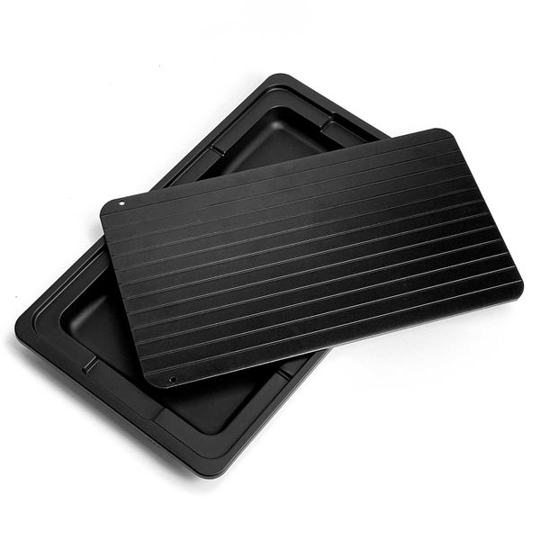 Chenshia Conductive Express Rapid Defrosting Tray Aluminum Thaw Plate Meat