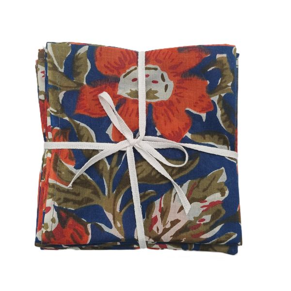 Printed Indian Cotton Napkins