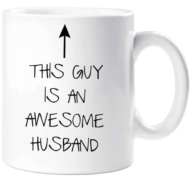 This Guy Is An Awesome Husband Birthday Anniversary Valentine Gift Mug