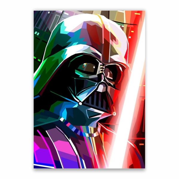 Darth Vader Colourful Poster - A1