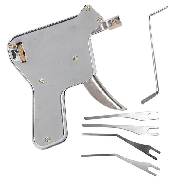 Tool DIY Strong Lock Pick Repair Tool Kit with Accessories Set of 6