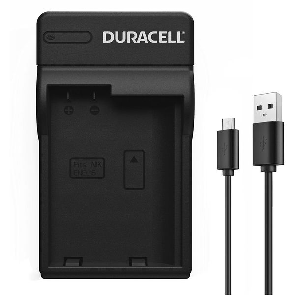 Charger for Nikon EN-EL15 Battery by Duracell