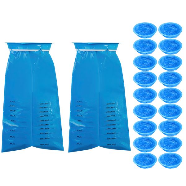 20PCS Disposable Vomit Bag, Portable Car Motion Sickness Bag