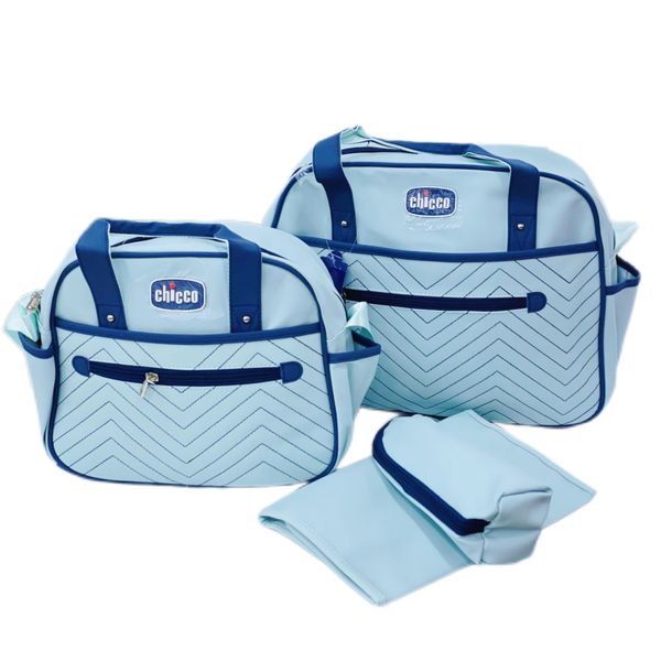 4-in-1 Baby Diaper Bag Set Multifunctional Mummy Stroller Bag
