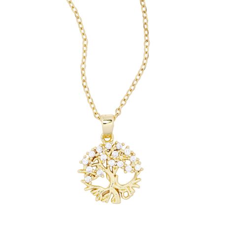 iDesire Cubic Zirconia Tree of Life Necklace Image