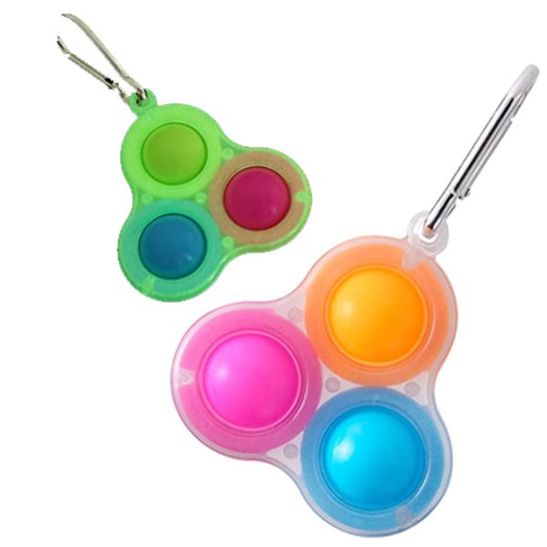 Glow In The Dark Fidget Sensory Dimples (2 Pack)