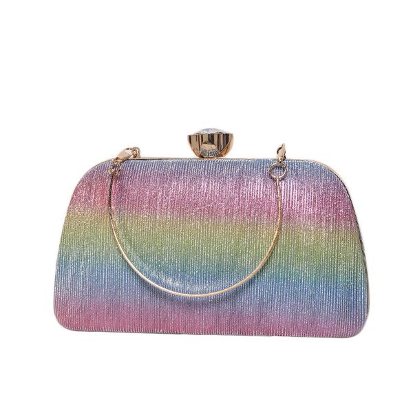 ZELTRYN New Fashion Gradient Evening Clutch Party Bag
