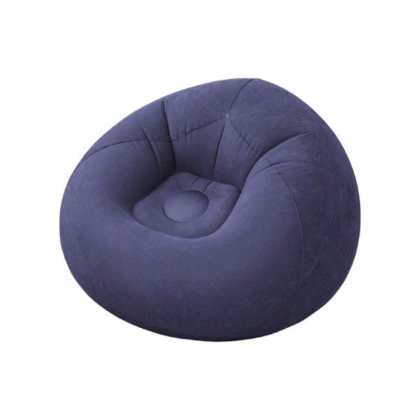 Inflatable Bean Bag Sofa Chair - Navy Blue