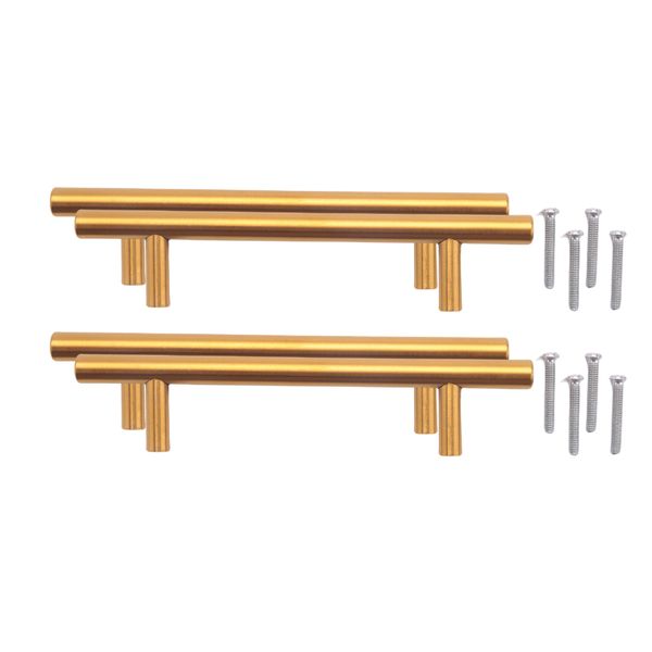 4Pcs Gold Resin Tray Molds Handles Tray Handles Stainless Steel