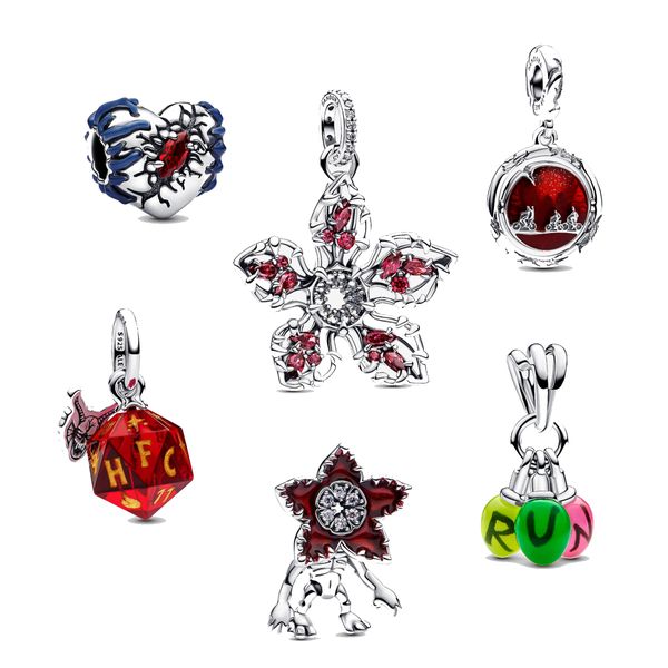The Stranger Things Netflix 6-Piece Charm Collection