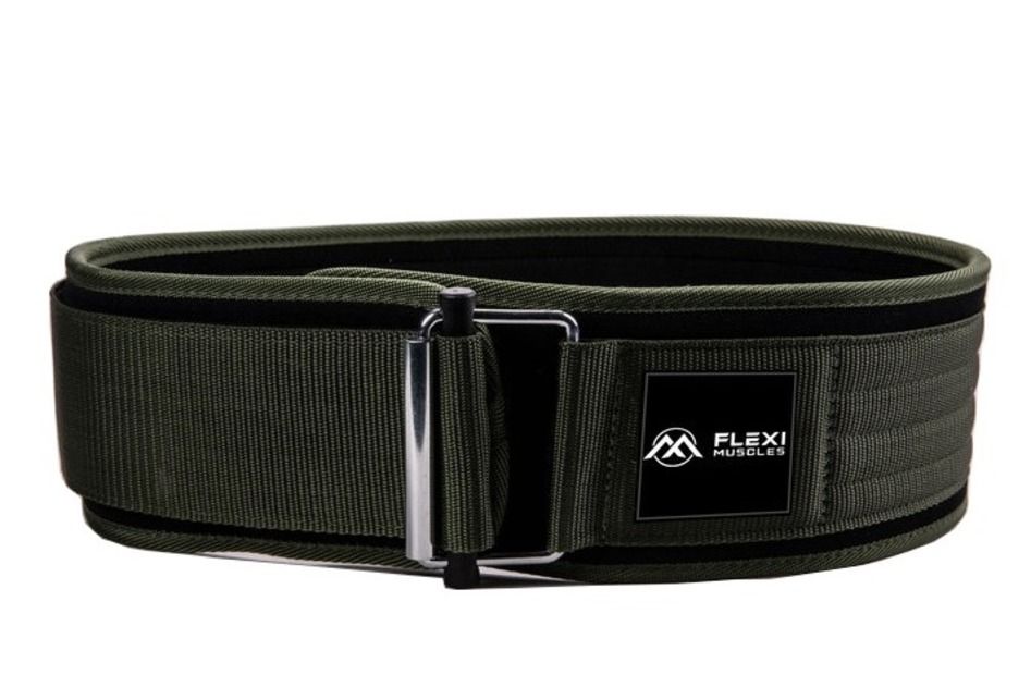 Flexi Muscles SelfLocking Gym Belt for Power Lifting Dark Green. Shop Today. Get it