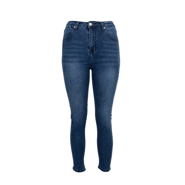 Lee Cooper Women's Skinny Jeans: LC-LJ-04 Blue