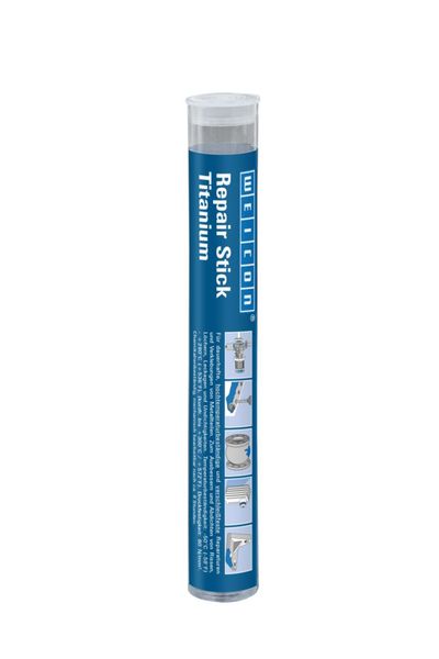 WEICON Repair Stick Titanium |115g|2-component special adhesive epoxy resin