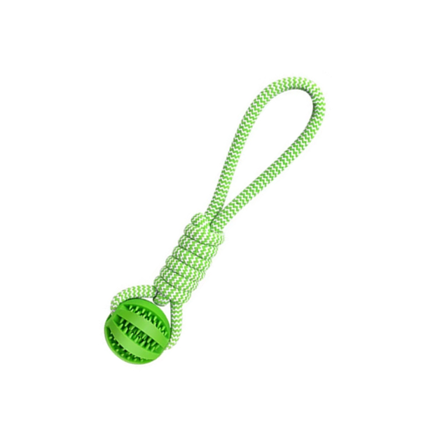 Pet Tug Of War Leakage Toy Ball,Interactive,Bite Resistant,Grinding Teeth