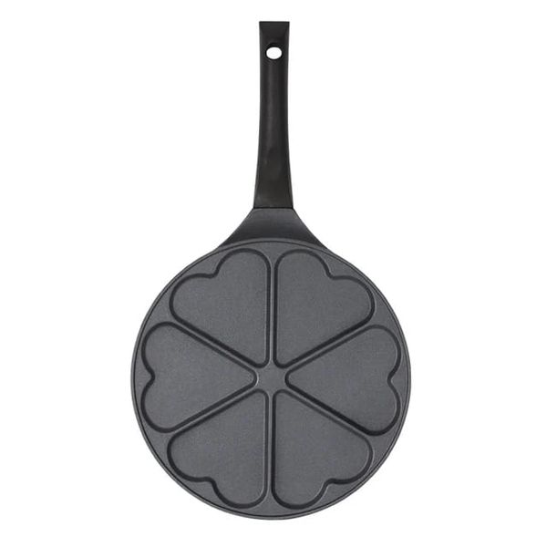 Multi-Cook Nonstick Pancake Pan Waffle Pan Omelets Egg Fry Pan With 6 Holes
