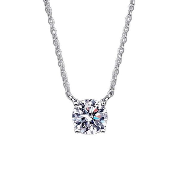 S925 Sterling Silver Moissanite Necklace