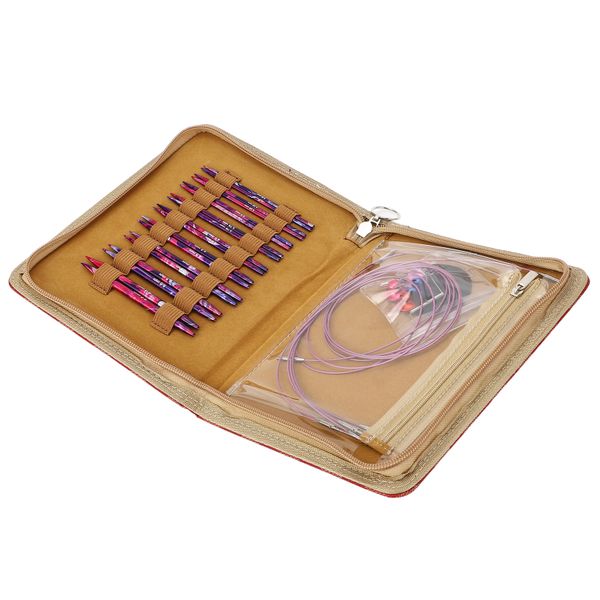 Aluminum Circular Needle Kit 10cm Detachable 9 Pairs