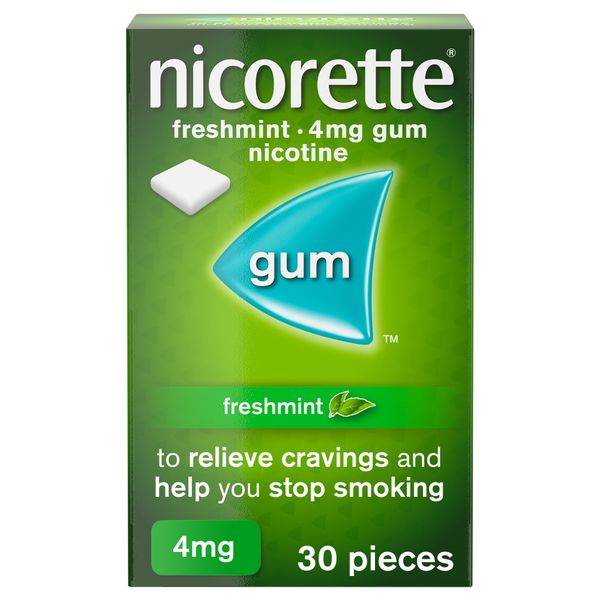 Nicorette Gum Freshmint 4Mg 30 Pieces