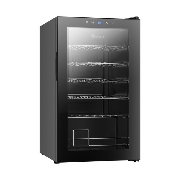 Swan 70 litre 24 bottle Wine Cooler Touch screen temperature control
