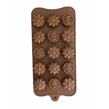 Silicone Chocolate Baking Mold Mould 15 Classic Rose Flower Small Mould Daily Sale Shop