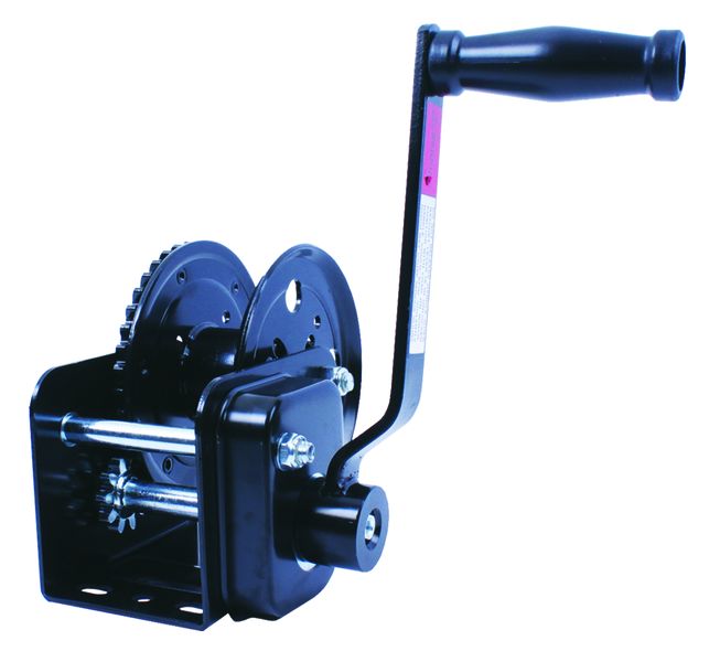 Rough &amp; Tough 725kg (1600 Pound) Capacity Hand Winch with Brake