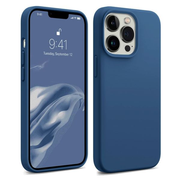 SWEG Liquid Silicone Full Body Protective Cover For iPhone 13 Pro 6.1" Case