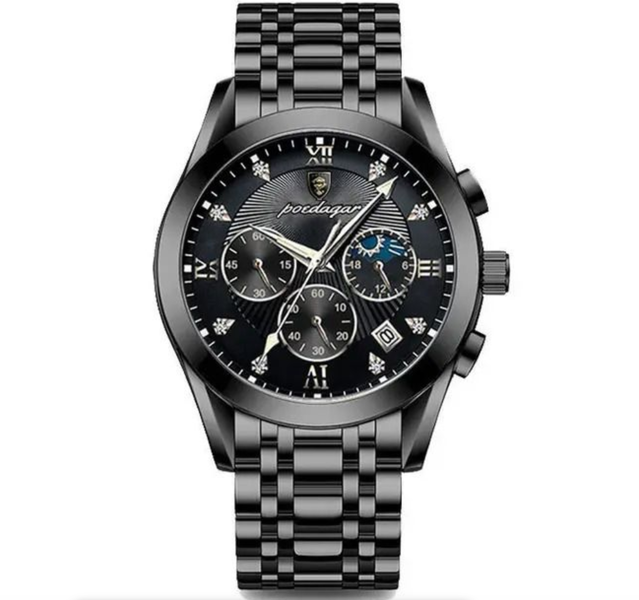 Poedagar - Stainless Steel Luxury Men's Watch