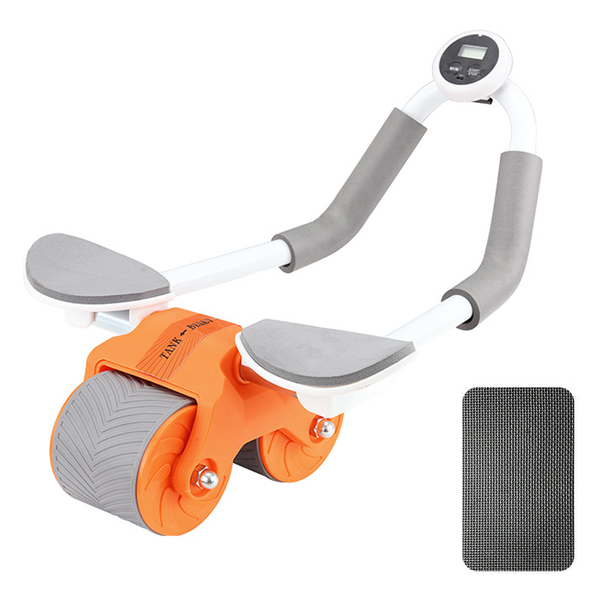 Ab Roller Wheel Abdominal Wheel Core Workout Automatic Rebound Core Trainer