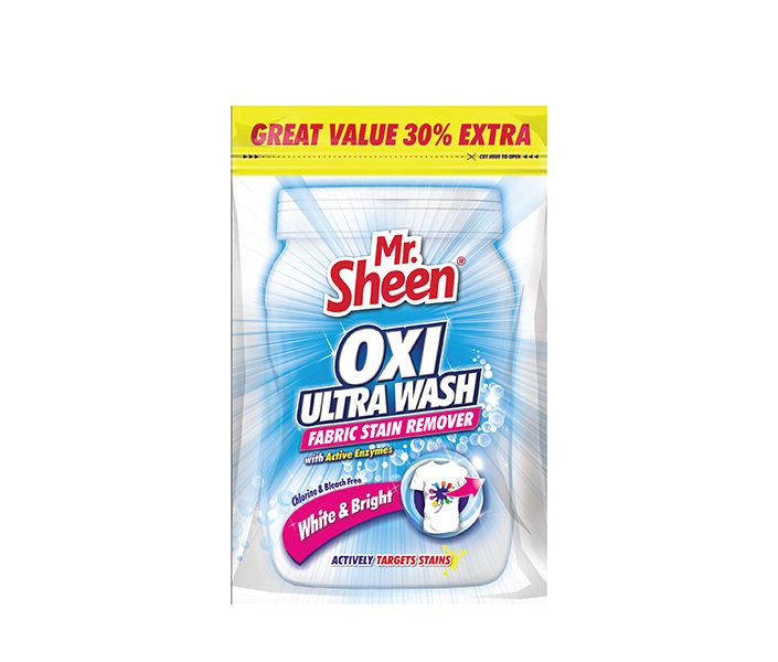 Mr Sheen Oxi Ultra Wash White 30% Extra Value 520g