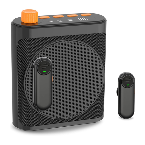 Voice Amplifier Wireless Microphone forTeachers/Classroom/Yoga/Meeting