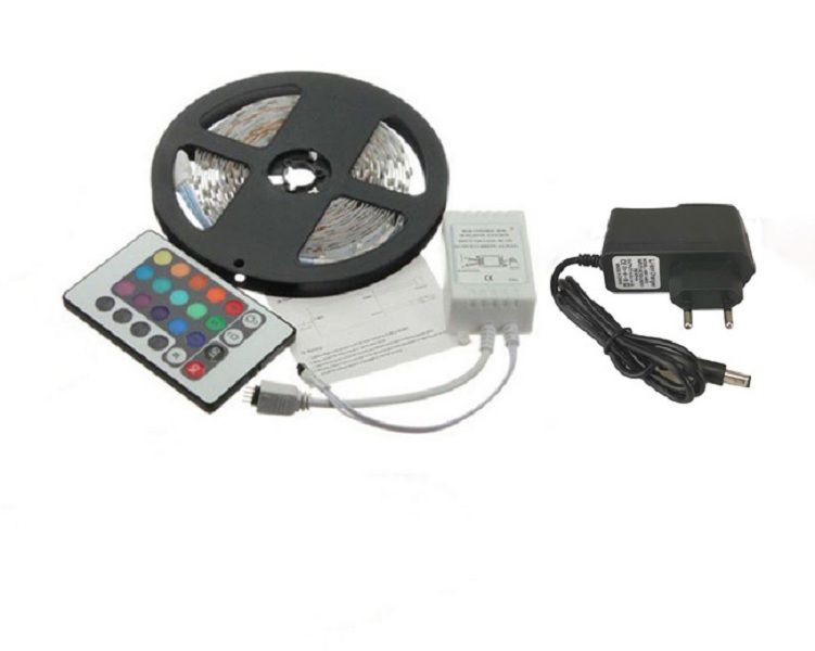 Drlight 12V 2835 RGB 5M LED Strip Light Kits