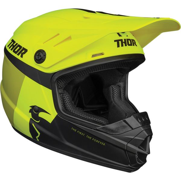 Thor Kids Sector Racer Acid/Lime Helmet