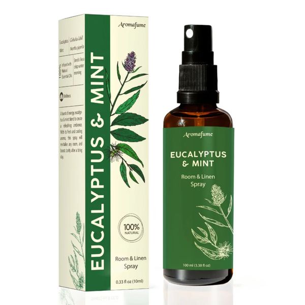Aromafume Eucalyptus &amp; Mint Natural Room &amp; Linen Spray 100ml
