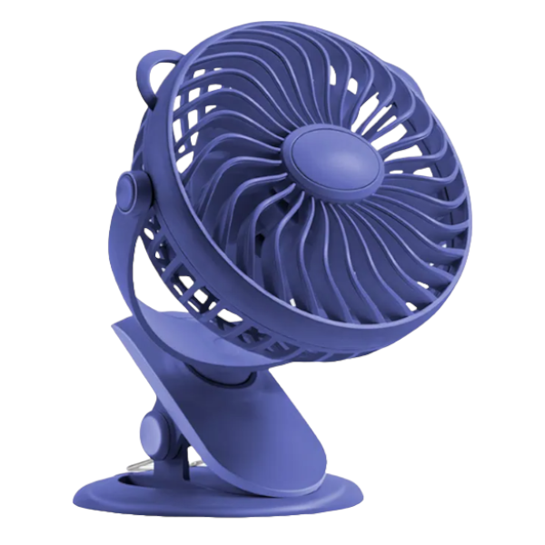 YesPlus - YS-1605 - Energy-Efficient Mini Clip-On Fan - Purple