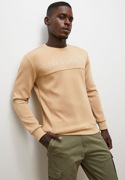 Basic Neo Prene Panel Dtl Sweat-Stone