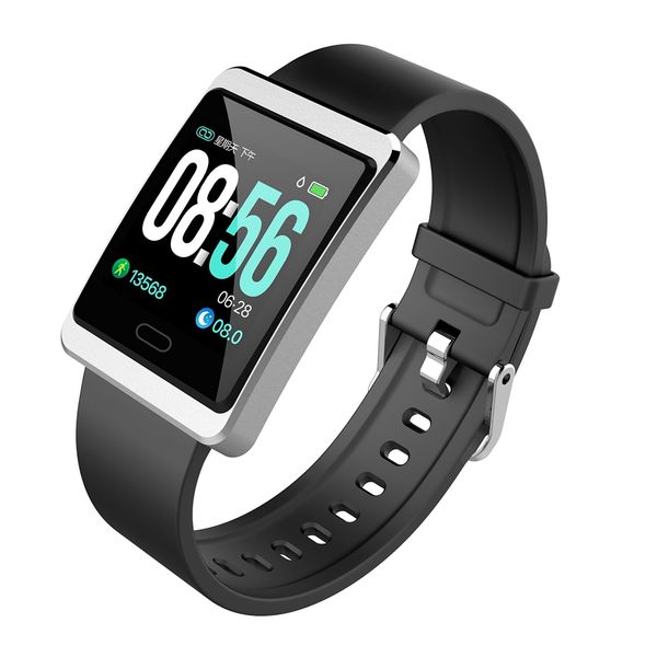 Y13 Fitness Tracker: Silver/Black